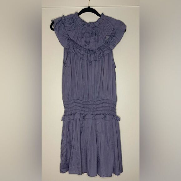 D17 NWT Do+Be Size Large Smocked Lined Dress - Picture 1 of 6